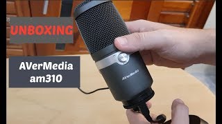 Microfone Avermedia am310 /TESTE