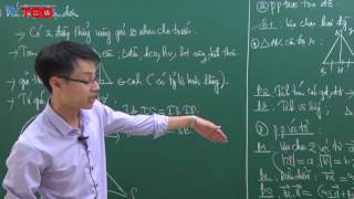 Vted.vn - Tổng quan về phương pháp sử dụng trục tọa độ và véc tơ trong chứng minh vuông góc