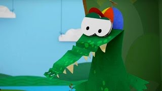 Бумажки - Крокодиловы слезы - мультфильм для детей - поделки своими руками