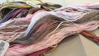 Вышивка крестом. Обзор набора Xiu Crafts Магнолии.