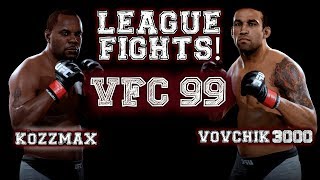 UFC3. Бои в лиге! VFC 99. CormierVSWerdum