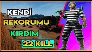 PUBG LITE KILL REKORUMU KIRDIM #FPP #SOLO