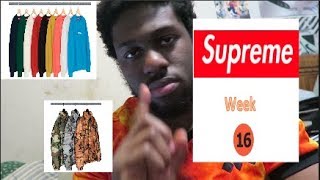 Supreme Week 16 fw18 Droplist and Review (Box Logo, Reflective Camo)