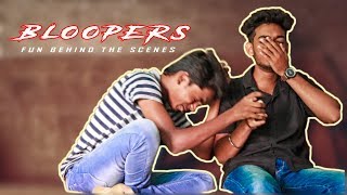 BLOOPERS - FUN BEHIND THE SCENES || MIDDLE CLASS ABBAILU