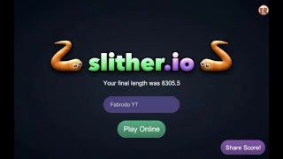 Slither.io #1 Mobile Gameplay - Lag :(