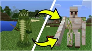 How To Morph Into Any Minecraft Mob In Minecraft Pocket Edition (Morph Changer Mod)