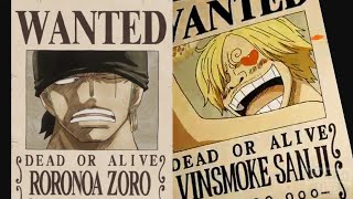 Hat Zoro oder Sanji das höhere Kopfgeld nach Wano? | One Piece Talk