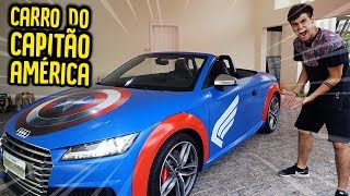 MEU CARRO NOVO DE 14 MILHÕES!! ( CARRO DO CAPITÃO AMÉRICA )  [ REZENDE EVIL ]
