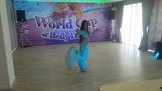 Бабак Дарья, World Cup Bellydance 2016, ювеналы высшая лига  - 1 место!