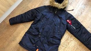 ОБЗОР ПАРКИ Alpha Indastries N3B slim-fit