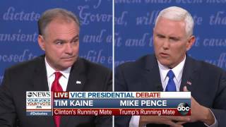 VP Debate Full Highlights | Pence, Kaine on ISIS