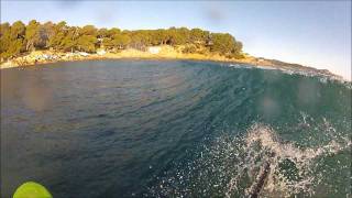 surf and sup session somewhere in med