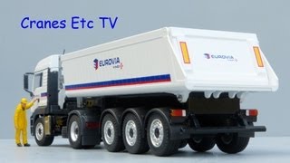 Conrad MAN TGS + Schmitz Tipper 'Eurovia' by Cranes Etc TV