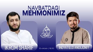 33 Savol yangi mavsumda navbatdagi mehmonimiz Ikrom Sharif (anons)