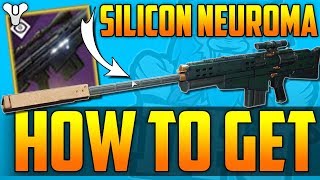 Destiny 2 - How To Get The SILICON NEUROMA - NEW Exclusive Pyramidion Nightfall New Sniper Rifle