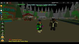 Roblox Tower Warfare:Meeting the main developer/creator(Kuzx)