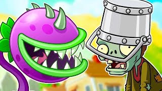 ЗОМБИ ПРОТИВ ЖЕВУНОВ! - Plants Vs Zombies [Растения Против Зомби] #2