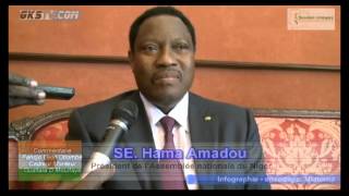 GKSTV.COM - Arrivée du PAN Hama Amadou du Niger
