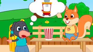 Famille d'Écureuil - Nouveau Goût De Pop-Corn Animé 2023 en Français