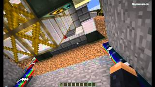 Minecraft Механизм Лифт RedPower 2 Часть 2
