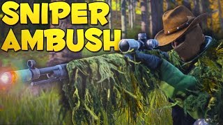 SNIPER AMBUSH - DayZ Standalone Funny Moments