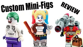 Suicide Squad Movie Lego Custom Minifigures 2017