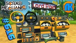 Scrap Mechanic \ #616 \ ОБЗОР МОДА \  ДЕТАЛИ ИНТЕРЬЕРА АВТОМОБИЛЯ ОТ ЛОДА ПЭЙНА В СКРАП МЕХАНИК !!!