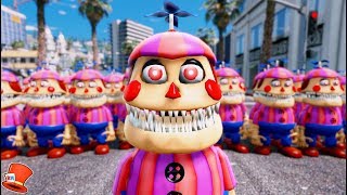 BRAND NEW NIGHTMARE BALLOON BOY ANIMATRONIC! (GTA 5 Mods FNAF RedHatter)