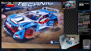 [Lego] Build Technic Rally Car - Giveaway two smaller sets (3 in 1) - #WolfPack500 [Part 1]