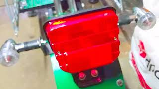 Светотехника на мотоприцеп