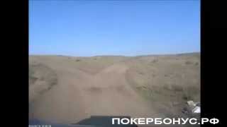 погоня ДПС по полю 2109 vs 2101