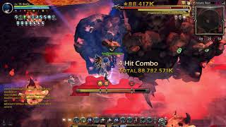 Dragon Nest Crusader solo Volcano LB40