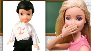 Получил двойку на каникулах! Мультики с куклами для девочек. Барби про Школу