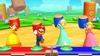 Mario Party The Top 100 MiniGames - Daisy Vs Mario Vs Peach Vs Rosalina