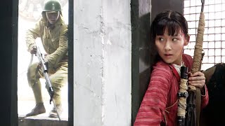 中國女孩天賦異稟，剛學會用8倍鏡，就連殺6個日軍，化身最強女狙擊手！