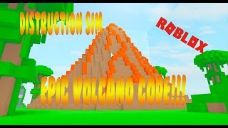 CODE UPDATE IN DESTRUCTION SIM! Roblox