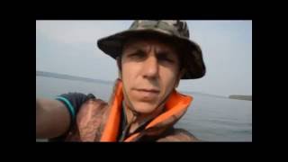 Водная прогулка (обзор моей лодки Hunter 290LK + Suzuki DF6 + Тюнинг ч .2) Братск, Крылатый, Зяба