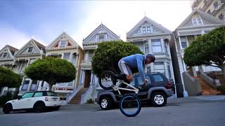 Крутые трюки на турнике и bmx