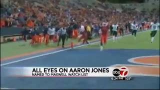 Aaron Jones on Maxwell Award watch list