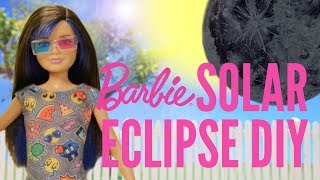 Solar Eclipse 2017 Pinhole Projector DIY | Barbie