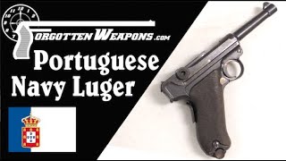 Portuguese Navy Luger