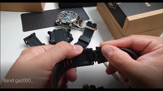 G-Shock GA2000 and GST-B200 does not share the same bands