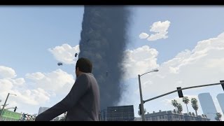 Gta 5 - Grand Theft Auto 5 Tornado Script Mod  1.1 - Los Santos wütet ein Tornado