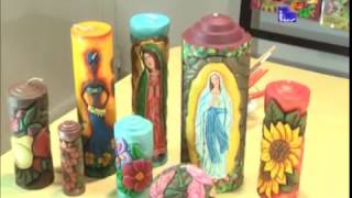 VELAS TALLADAS AFRICANAS - PARTE 1 y 2 -TALENTO ARTESANO