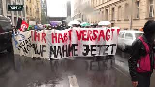 LIVE: Protest in Berlin for safe evacuation of Afghan people to Germany
