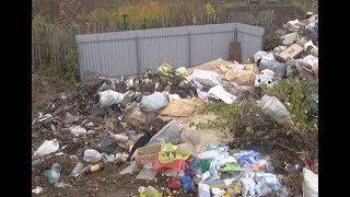 Нижнекамские дачники устроили свалку около своих участков