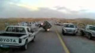 Arabs Two Wheel Drive On Toyota Land cruiser With Paktia Mast Gharanai Saaz