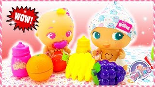 BELLIES provano la FRUTTA e scoprono i COLORI???Bobby Boo, Pinky Twink, Yummy Yummy, Muak Muak?