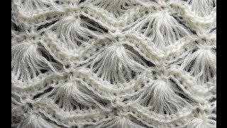 Crochet : Punto Abanico # 4
