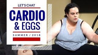 Cardio, Oops my boobs, , 2018/2019 Goals and Fueling up with Eggs #Bodybuilding